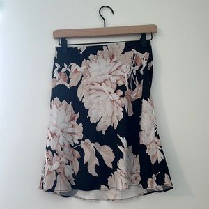 Silk Mini Skirt